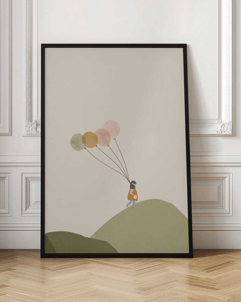 Whimsical Wanderer Digital Art