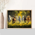 Wild Horses Running Digital Artwork