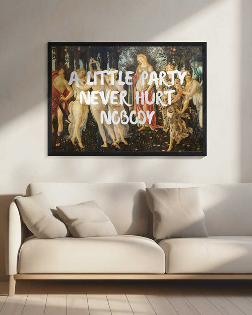 A Little Party Never Hurt Nobody Classical Art Digital Download