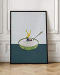 Diving Into Breakfast Surreal Digital Art