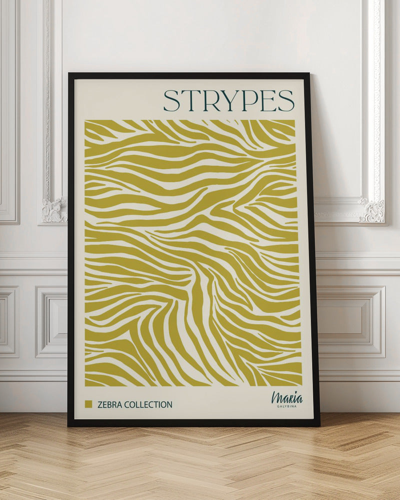 Strypes Zebra Collection Digital Art