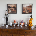 Vintage Halloween Pumpkin Harvest Digital Art Set