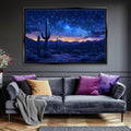 Midnight Desert Stargazing Digital Art