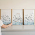 Magical Ocean Friends Watercolor Trio Digital Download