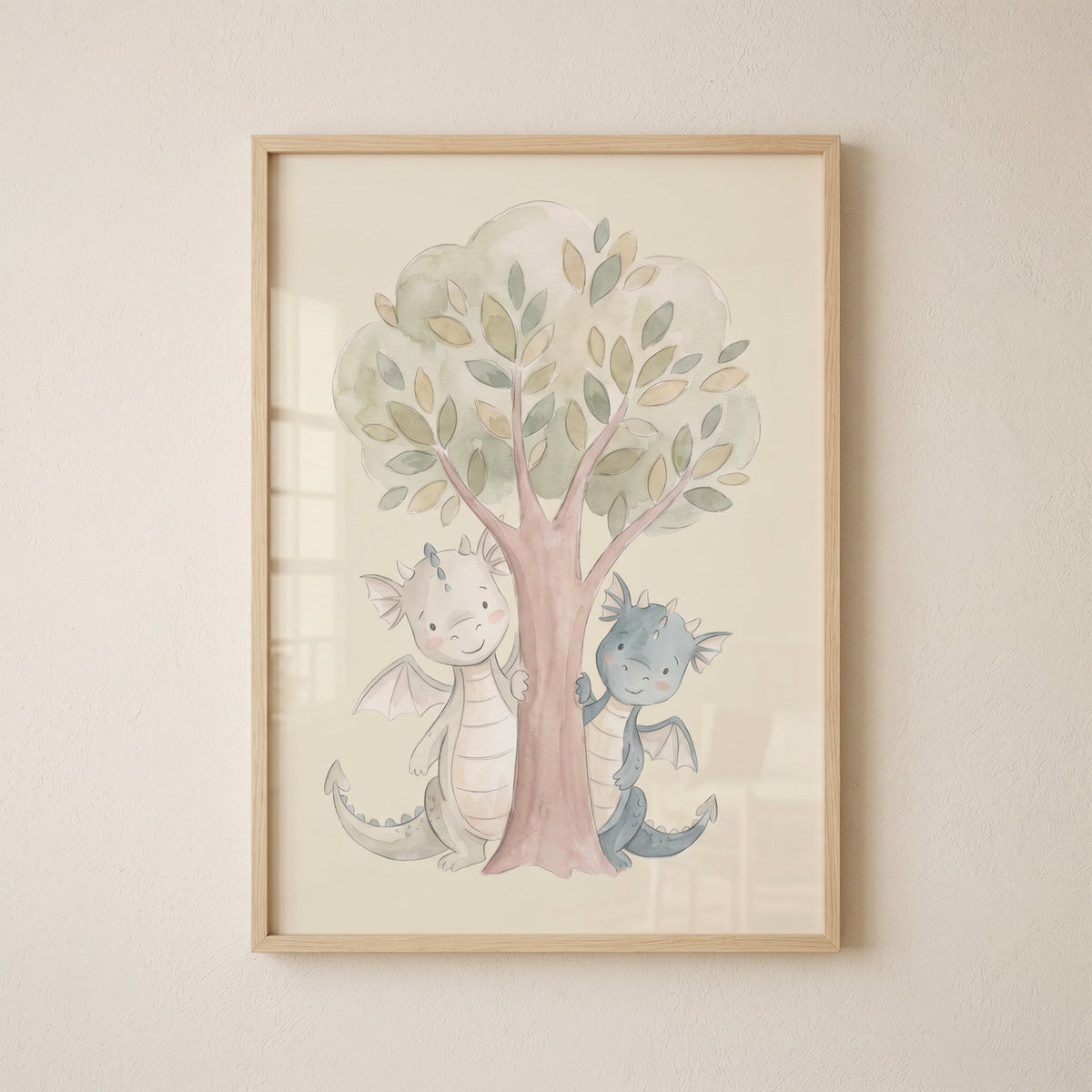 Watercolor Baby Dragons Digital Download