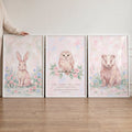 Enchanting Woodland Animals Digital Art Set
