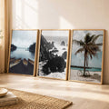 Coastal Journey Triptych Digital Collection