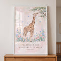 Fearfully and Wonderfully Made Giraffe Digital Art