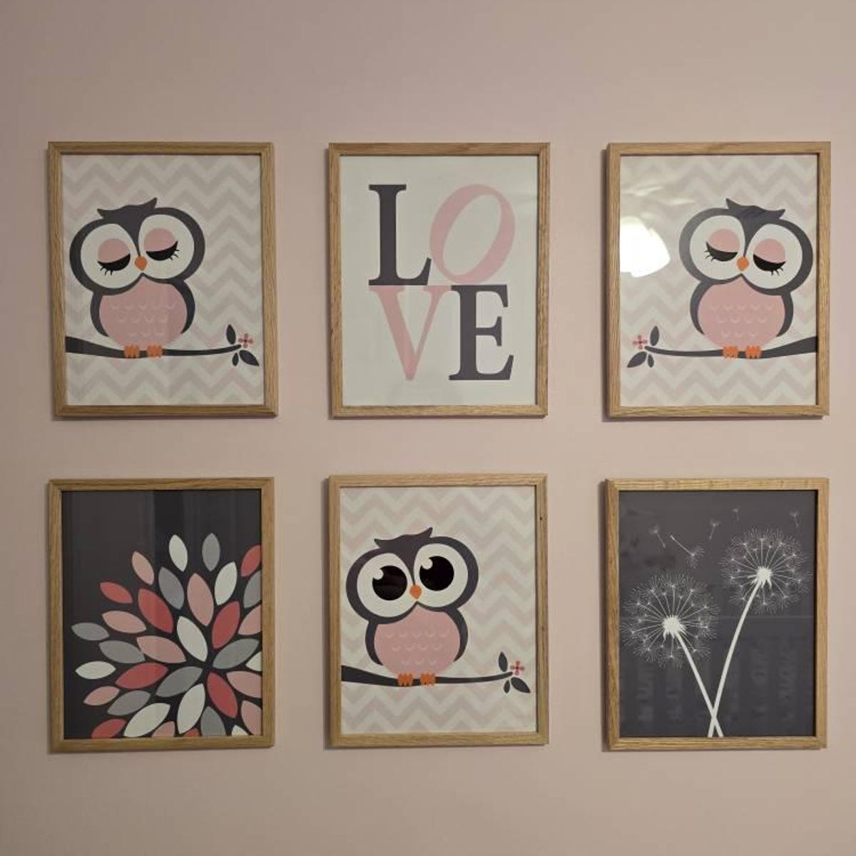 Charming Owl and Floral Digital Art Gallery Bundle