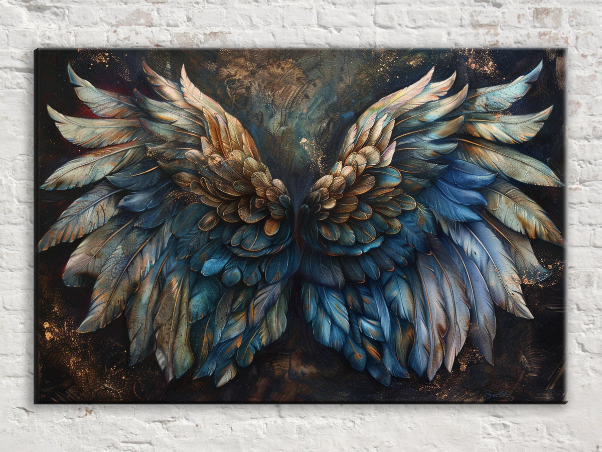 Celestial Wings Digital Wall Art