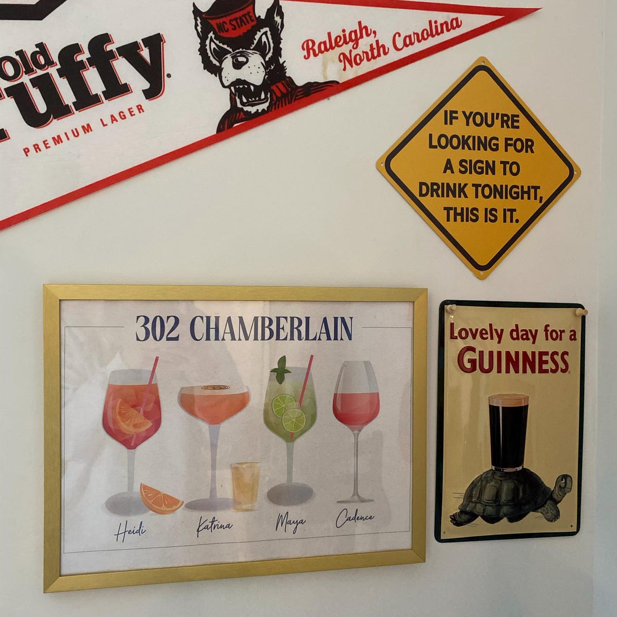 302 Chamberlain Cocktail Digital Art Print