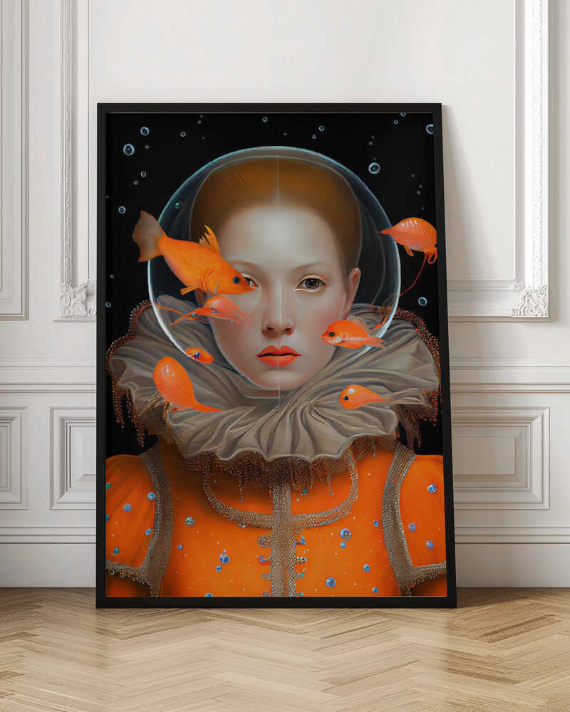 Astronaut Queen Digital Art