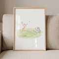 Aussie Animals Playing Tennis Digital Artwork