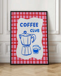 Coffee Club Digital Art Print