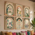 Mughal Palace Gardens Digital Art Collection
