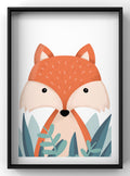 Charming Woodland Fox Digital Art