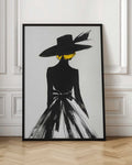 Elegance in Noir Digital Art