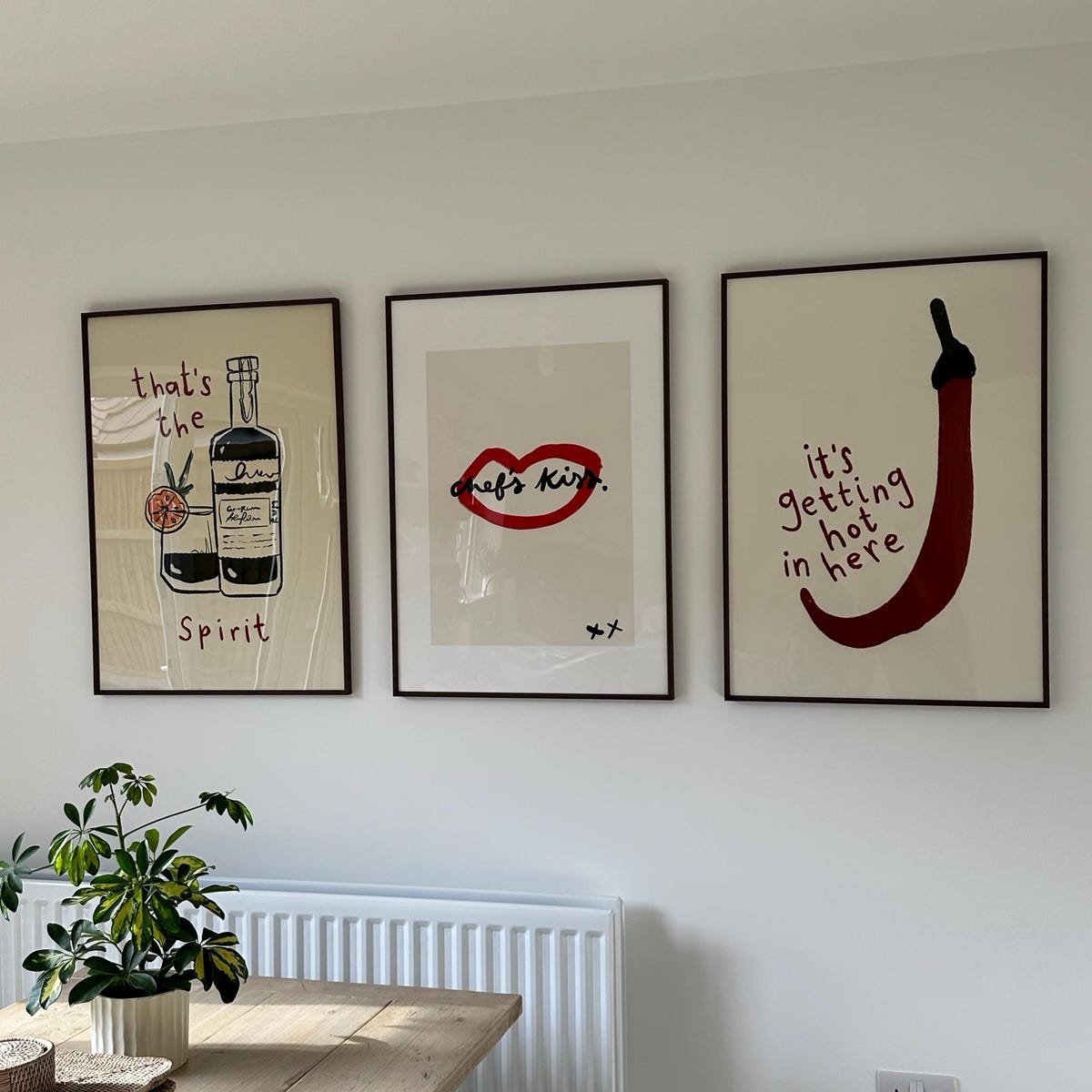Kitchen Vibe Triptych Digital Art Bundle