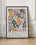 It's Not Just Flowers It's Love Digital Botanical Art