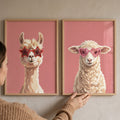 Chic Alpaca and Sheep Sunnies Digital Art Set