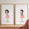 Charming Little Princesses Digital Art Set