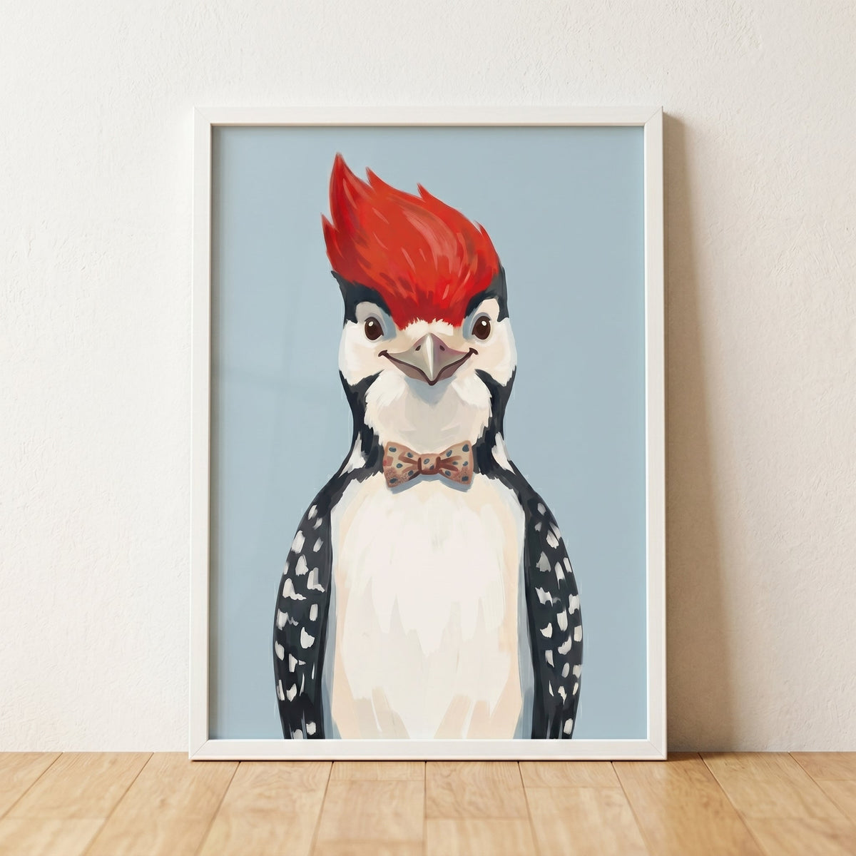 Dapper Woodpecker Digital Print