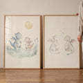 Watercolor Baby Dragons Digital Art Set