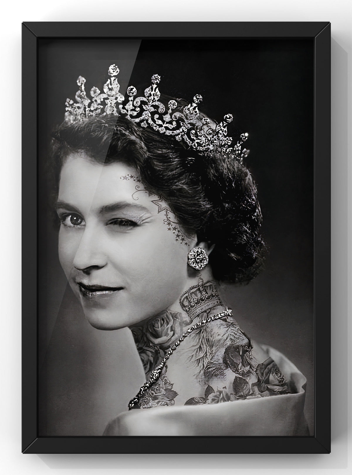 Winking Royal Rebel Digital Artwork