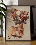Surreal Floral Portrait Digital Download