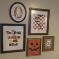 Spooky Halloween Gallery Wall Digital Art Set