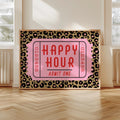 Happy Hour Leopard Ticket Digital Art Print