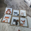 Watercolor Woodland Animals Digital Art Bundle