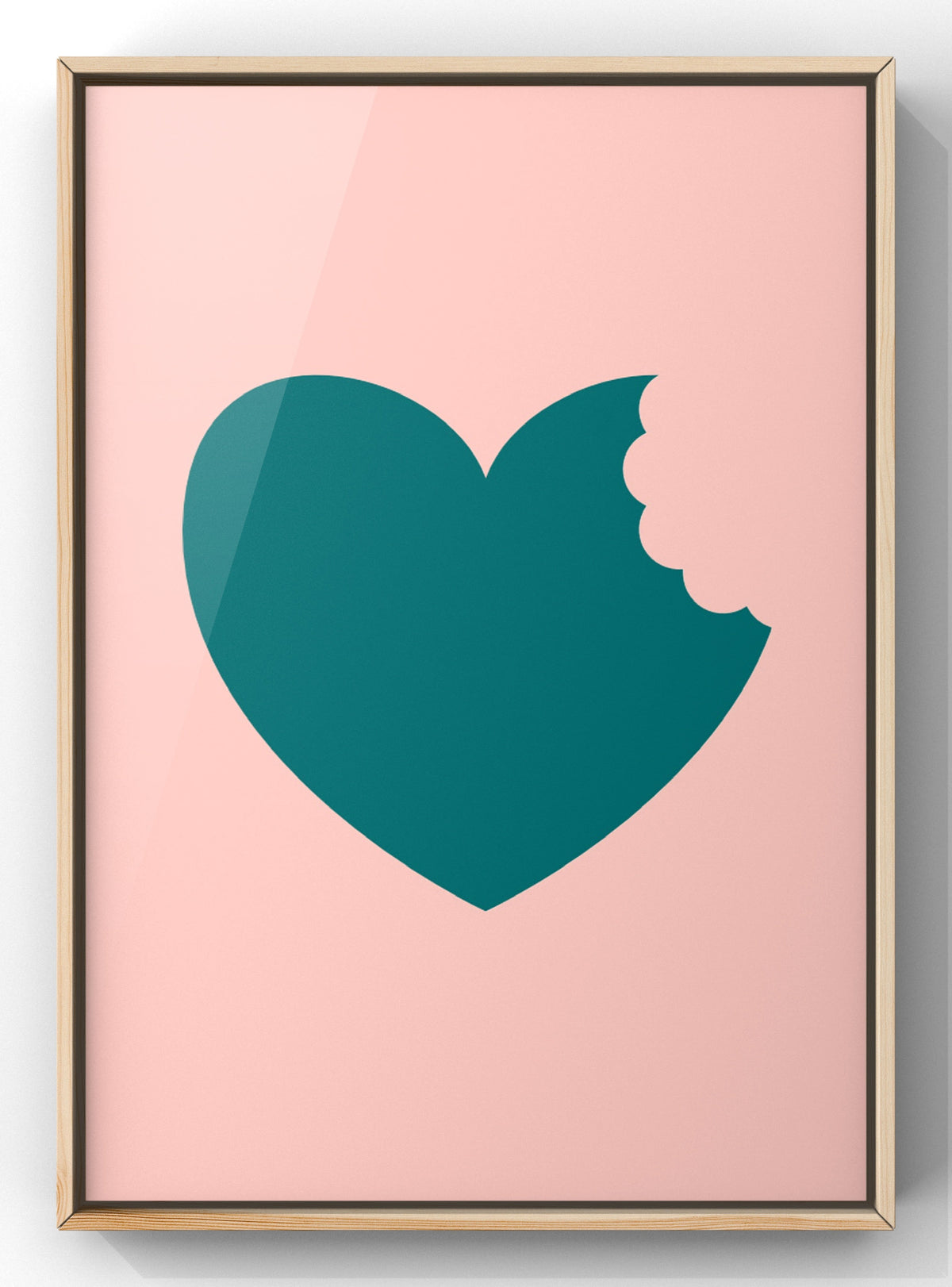 Bite Outta My Heart Digital Art Print