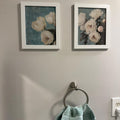 Vintage White Peony Floral Digital Art Set