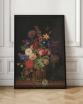 Dark Moody Floral Still Life Digital Art