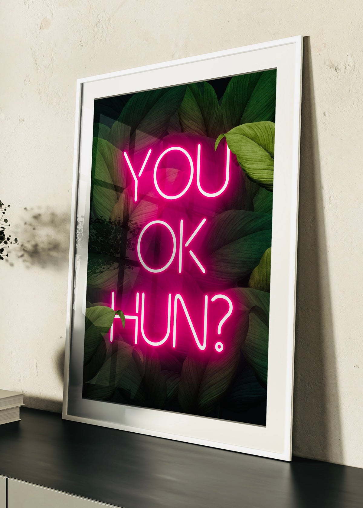 You OK Hun? Neon Jungle Digital Art