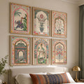 Mughal Palace Gardens Instant Digital Art Gallery Set