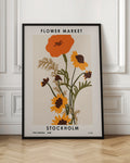 Stockholm Flower Market Botanical Digital Art Print