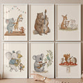 Charming Woodland Animal Musicians Digital Art Collection