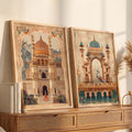Mughal Architecture and Heritage Digital Art Set