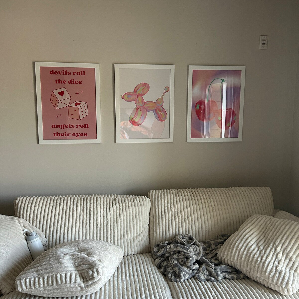 Pink Aesthetic Gallery Wall Digital Art Bundle