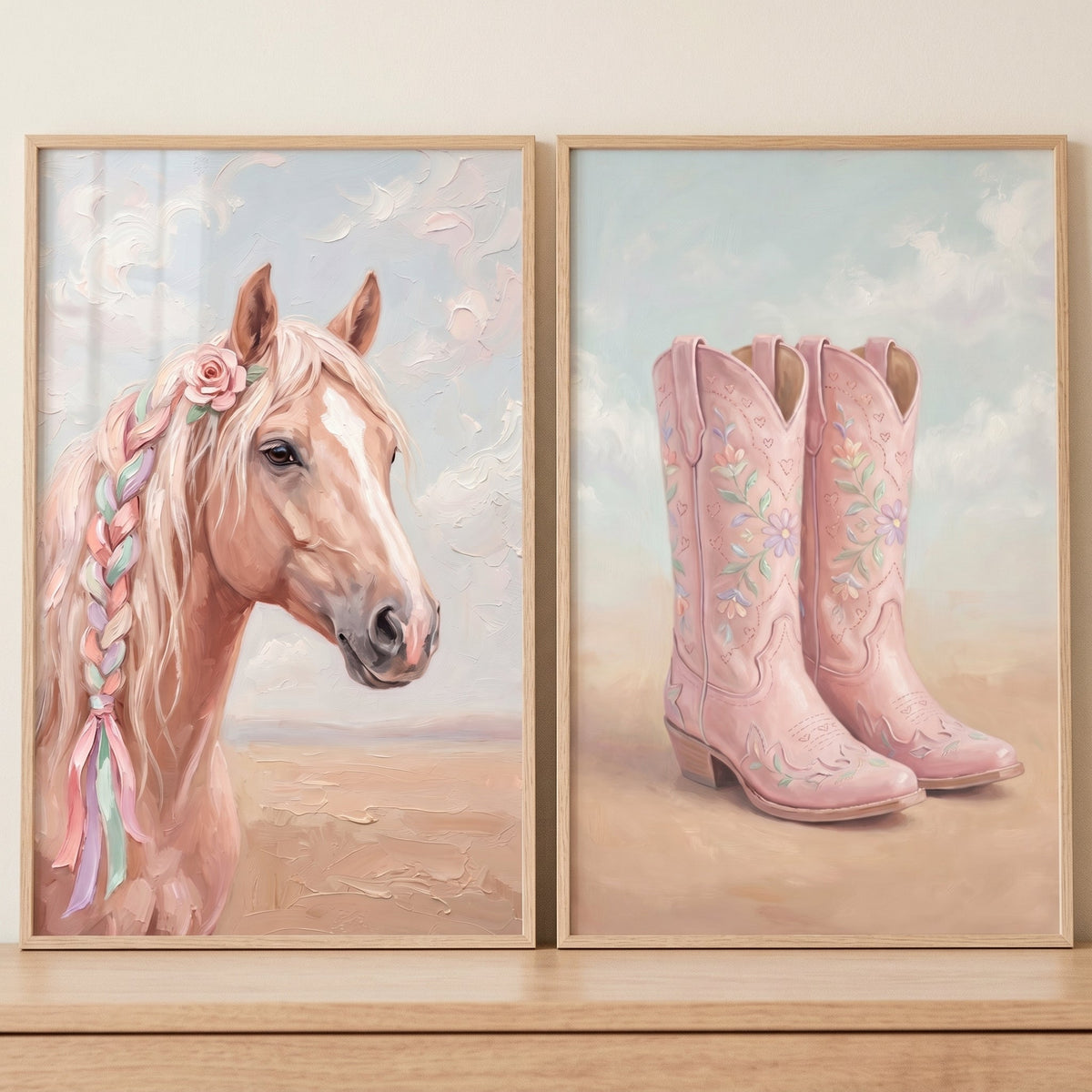 Equestrian Elegance Digital Art Set