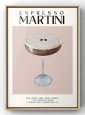 Espresso Martini Cocktail Recipe Digital Print