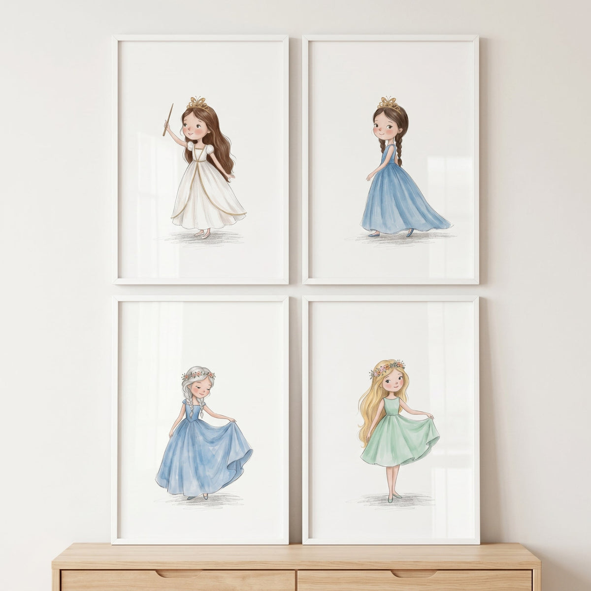 Magical Princess Digital Art Collection
