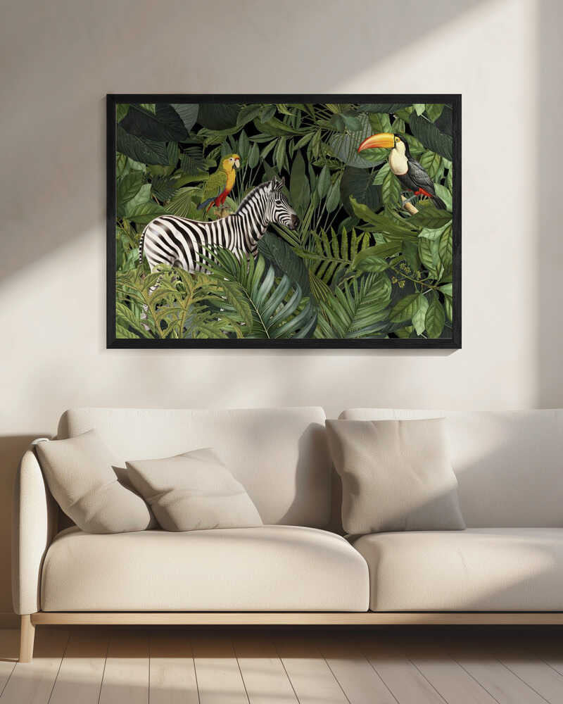 Jungle Safari Wildlife Digital Art