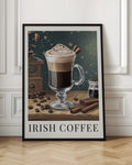 Irish Coffee Cozy Kitchen Digital Art Print