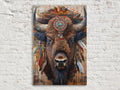 Bohemian Bison Spirit Digital Art