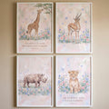Safari Animals Scripture Nursery Digital Art Set