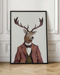Gentleman Stag Digital Art Print
