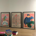 Famous Masterpieces Digital Art Trio